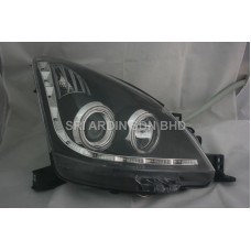 Nissan Livina 07 Black Projector Headlamp w Ring & LED